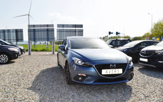 Mazda 3 cena 55900 przebieg: 117000, rok produkcji 2016 z Paczków małe 529